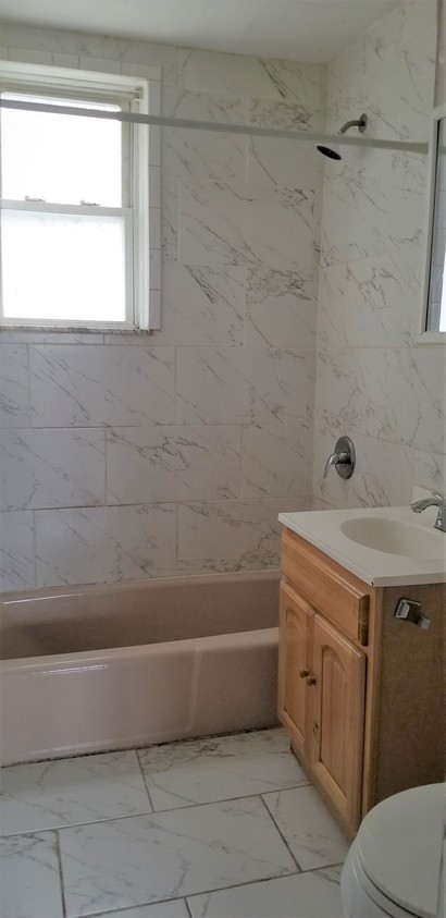 Newly renovated bathroom - 387 Stuyvesant Ave