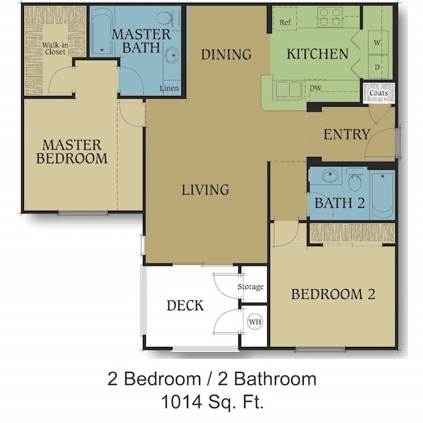 2BR/2BA - Silverado Creek