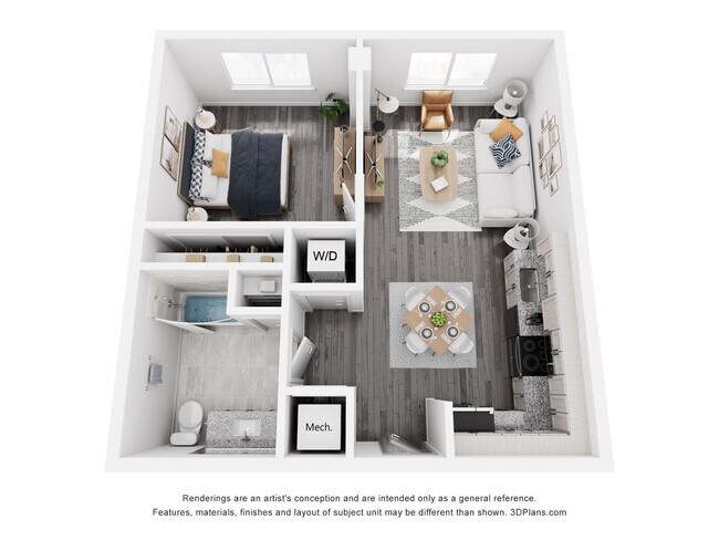 Plano de planta - Douglas Gardens Residences