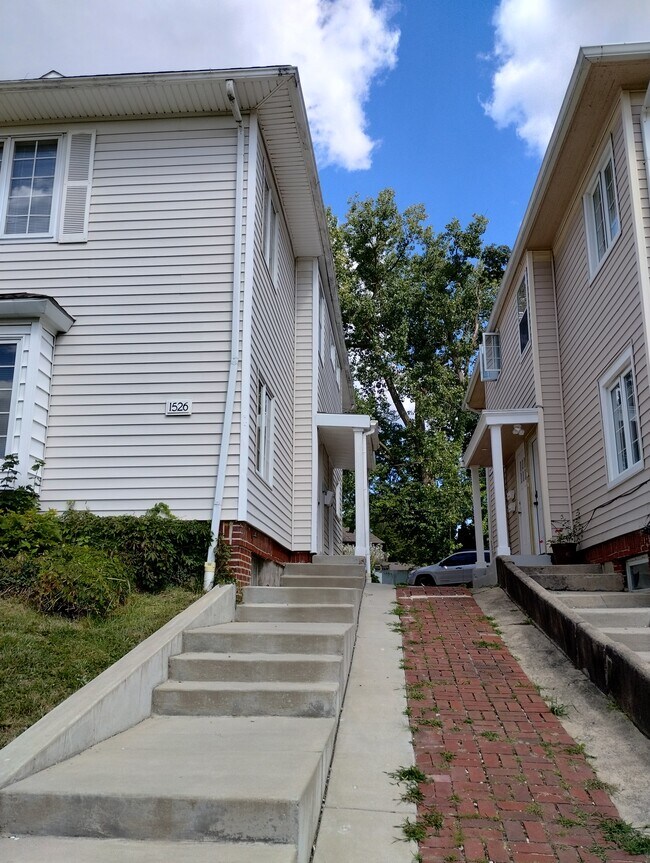 Duplex Side from Street - 1526 Parkside Blvd