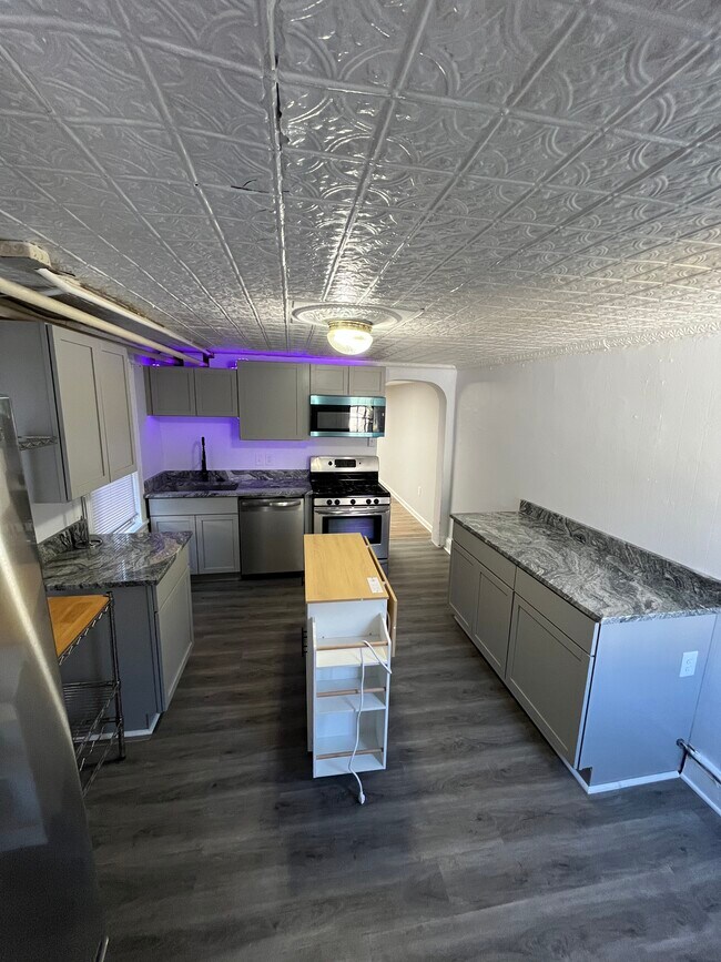 Kitchen Overview - 118 S Washington St Townhome