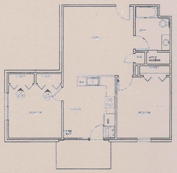 2BR/1BA - Mission Ridge Apartments