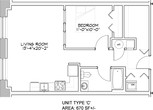 1 Bedroom/1 Bath