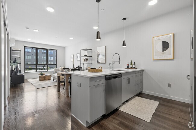 1 dormitorio, 1 baño - 715 pies cuadrados - Cocina y sala de estar - Sono Central