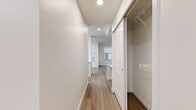 Step into a world of contemporary sophistication with this exquisite studio apartment on Mercer Island. Boasting 500 square feet of thoughtfully designed space, this home is a testament to modern living at its finest. As you enter, you're greeted by an open-concept layout that seamlessly integrates the living, dining, and kitchen areas, creating a sense of spaciousness and flow.

The heart of this home is the gourmet kitchen, featuring sleek wooden cabinetry, state-of-the-art stainless steel appliances, and gleaming quartz countertops. Ambient under-cabinet lighting adds a touch of luxury, while the clever design maximizes both style and functionality.

Natural light floods the living area through large windows, highlighting the beautiful wood-look flooring that runs throughout the apartment. A modern ceiling fan ensures comfort year-round, while the tray ceiling adds architectural interest and a sense of height to the space.

The bathroom is a serene retreat, boasting a contemporary vanity, ample storage, and high-end finishes. Two hallways provide convenient access to all areas of the home, enhancing the overall flow and livability of the space.

Located in the desirable C301 unit at 2758 78th Ave SE, this Mercer Island gem offers the perfect balance of island tranquility and urban convenience. Whether you're a young professional seeking a stylish pied-à-terre or downsizing without compromising on quality, this impeccably designed studio is your gateway to an enviable lifestyle. Don't miss this opportunity to elevate your living experience in one of Seattle's most sought-after neighborhoods.