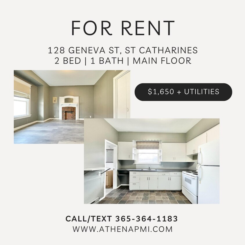 128 Geneva St Unit Main, St. Catharines, ON L2R 4N6 Apartment for