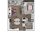 1 Bedroom, 1 Bathroom, 778 SQFT