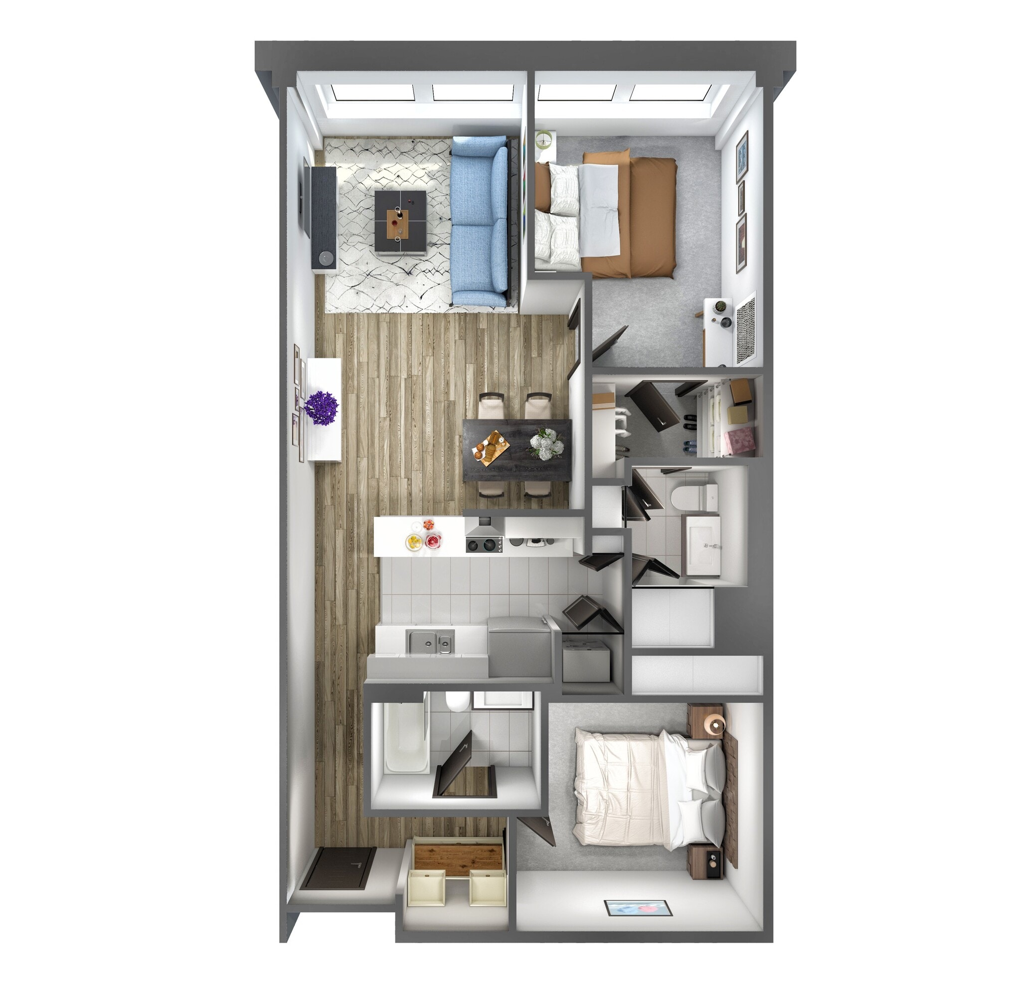 The Shoreline – 2bd/2ba 1000-1160