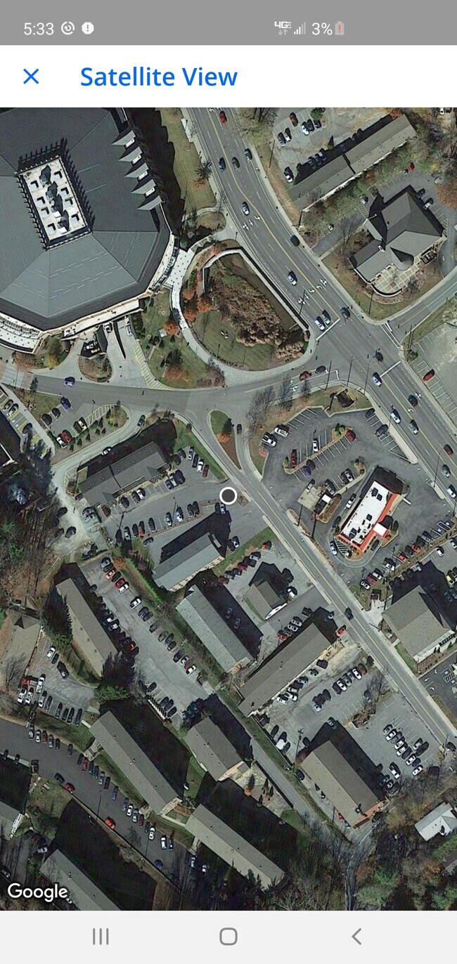 Satellite view - 140 Faculty St