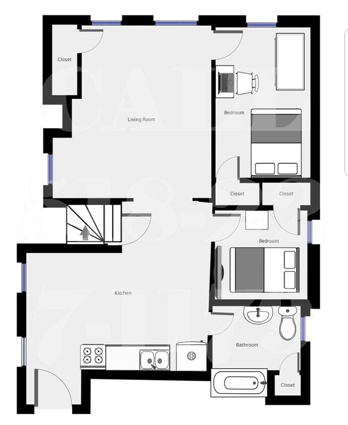 Primary Photo - 2 Bedroom 1 Bath in Troy's HVCC Neighborhood