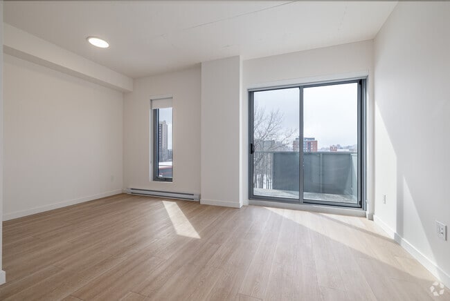 Studio - 420SF - Bedroom - Mellem Ville-Marie
