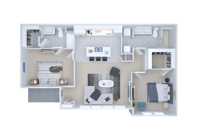 Crown 7 Oaks 2 bedroom .jpg - Crown at Seven Oaks Apartment Homes