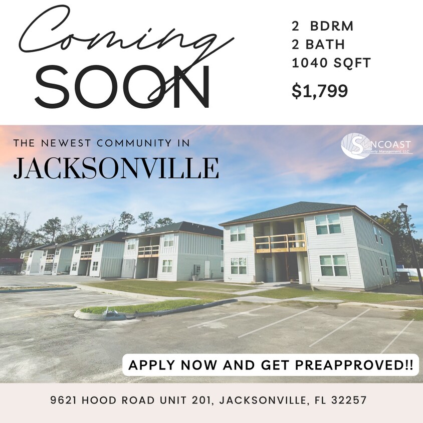 9612 Hood Rd Unit 201, Jacksonville, FL 32257 Apartment for Rent in