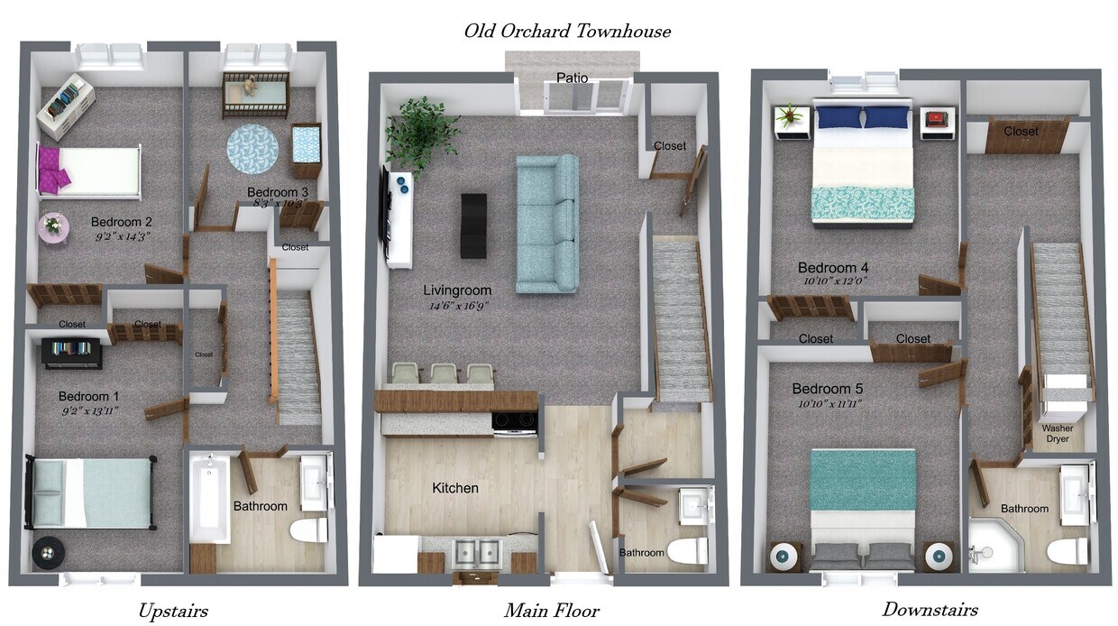 Casa adosada de 5 habitaciones - Old Orchard Townhouses