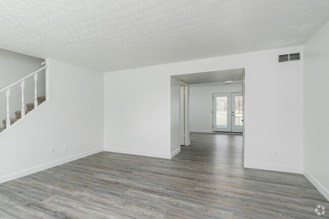 3BR, 2BA - 1,300SF - Living Room - Westmont Apartments