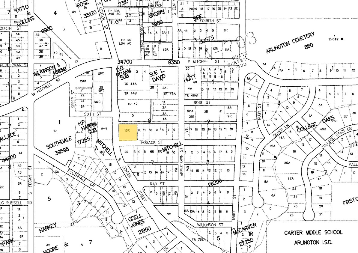 Plat Map - Center Oaks