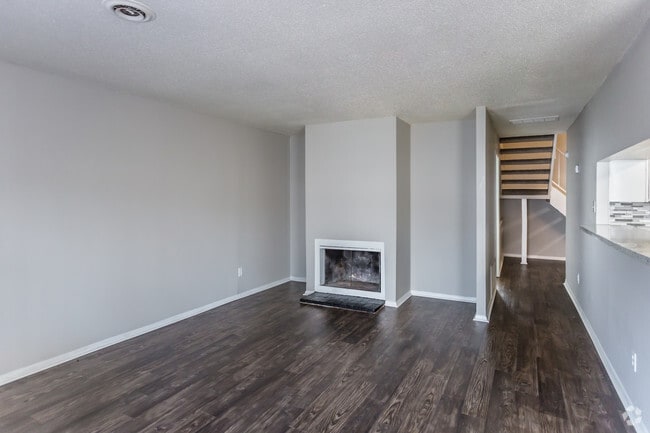 4 BR, 2.5 BA - 1800 SF - Living Room - Emerald Square Apartments