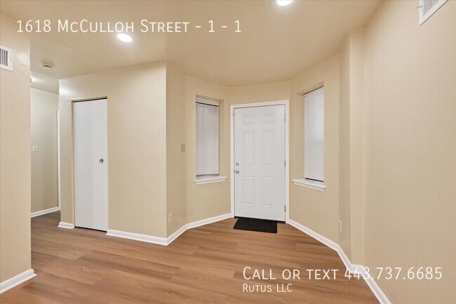 Foto del edificio - 1618 McCulloh St