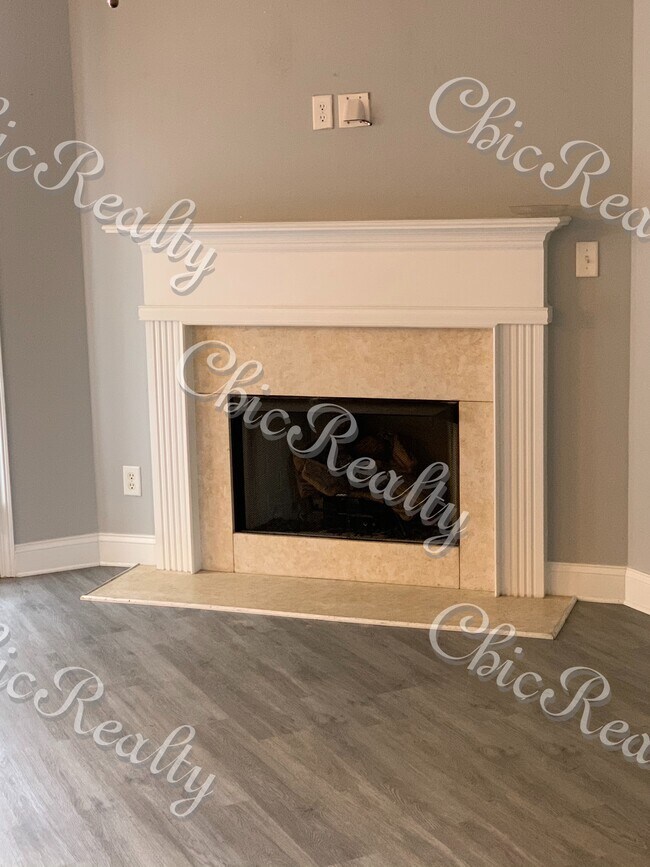 Fireplace - 1215 Overlook Dr