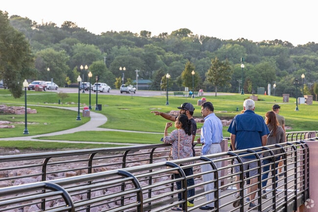 Falls Park is Downtown Sioux Falls' most popular park.