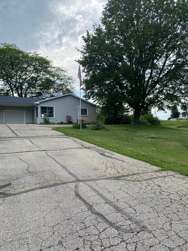 Shared driveway. - W21303 Brown Addition Ln