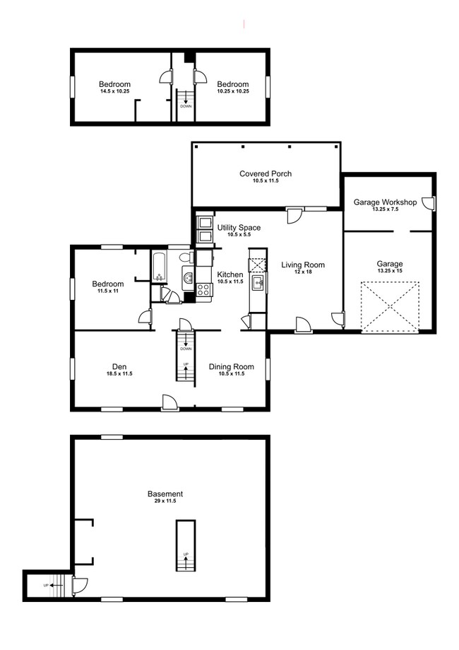 Plano de planta - 975 Saratoga Rd