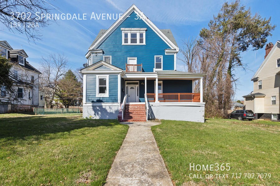 3702 Springdale Ave, Baltimore, MD 21216 Townhome Rentals in