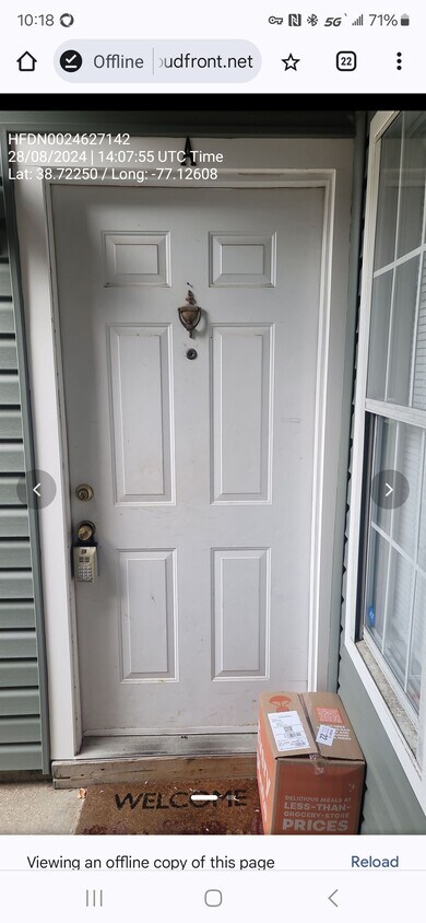 Front door - 8630 Beekman Pl