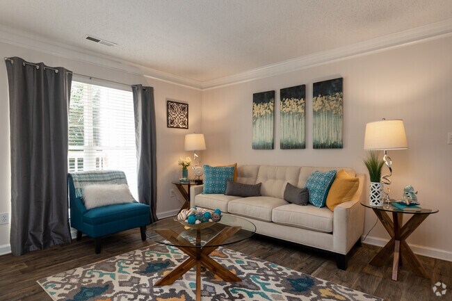 2 BR, 2BA - 1,060SF - Living Area - Deep River Pointe