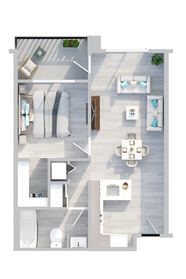 Interior Photo - Lawler Apartments