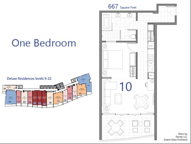 Foto del edificio - Rarely Available 1 BED / 1 BATH Long-term ...