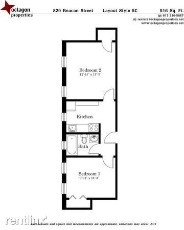 Building Photo - 2 br, 1 bath  - 820 Beacon St # Ice