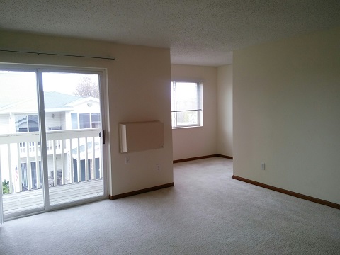 Sala de estar - River Ridge Apartments-Waupaca