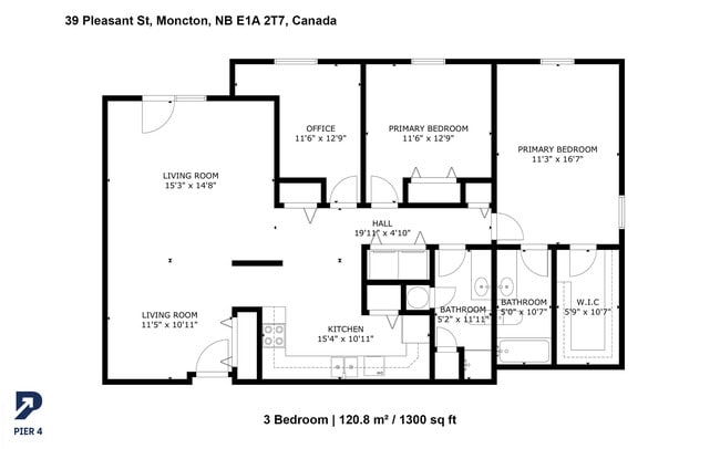 Floorplan - 39 Pleasant Street