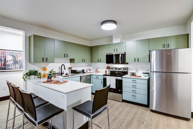Cocina 2 - Nordheim Court UW Student Apartments