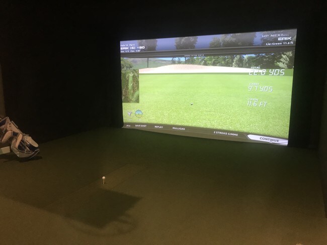 Sala de golf - Edge on 4