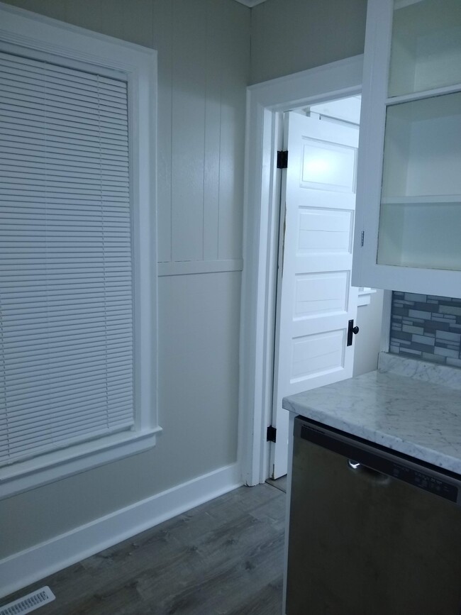 Kitchen going into bathroom - 19 Sheffield Ave