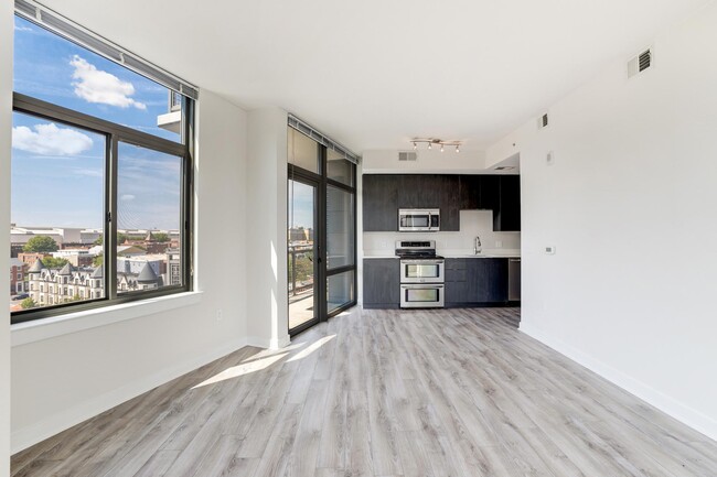 Light-filled Living Room - 460 New York Ave NW