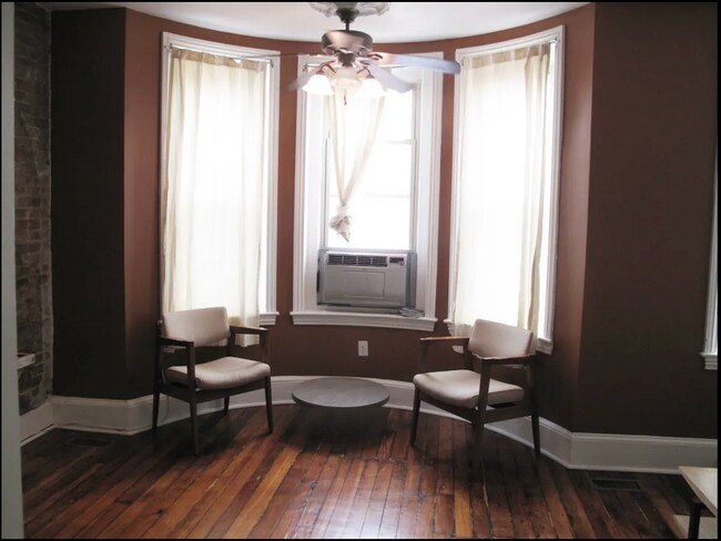 living room (front windows) - 1324 8th St NW