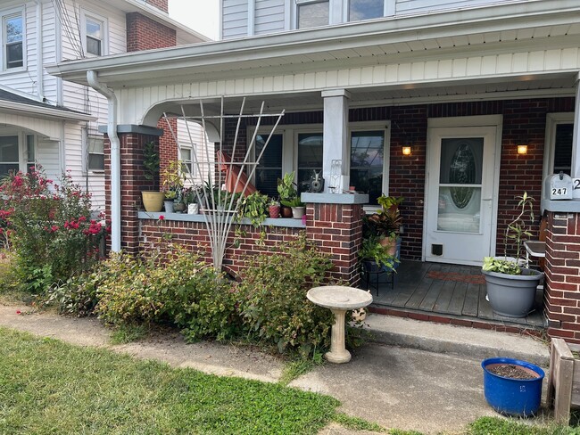 Porch and Front Door - 247 Riverview Dr