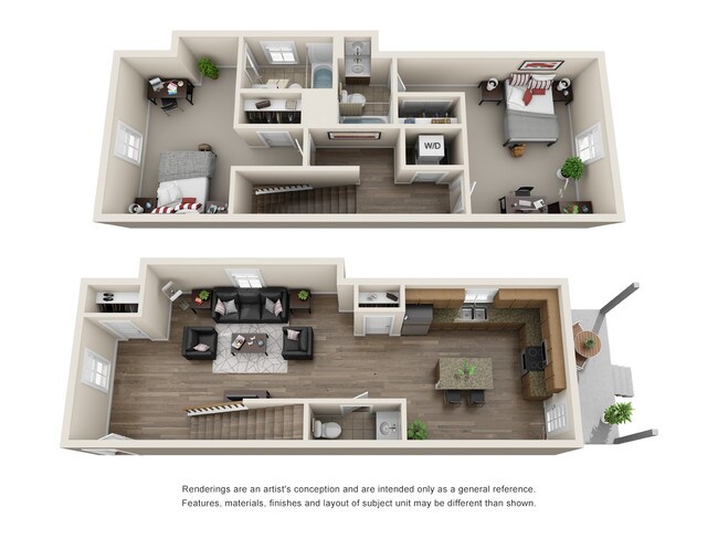 2 Dúplex amueblados - Grayson Cottages