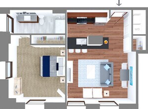 Interior Photo - The Terminal Tower Residences