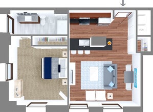 Interior Photo - The Terminal Tower Residences