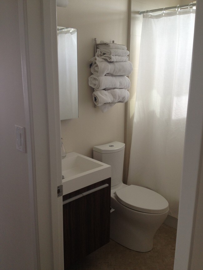 bathroom adjacent to bdrm - 203 Gull St