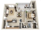 One Bedroom A2