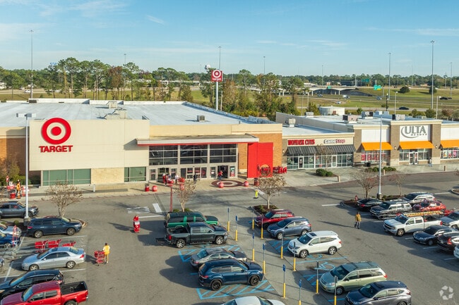 Shopping centers in D'Iberville cater to residents' shopping needs.