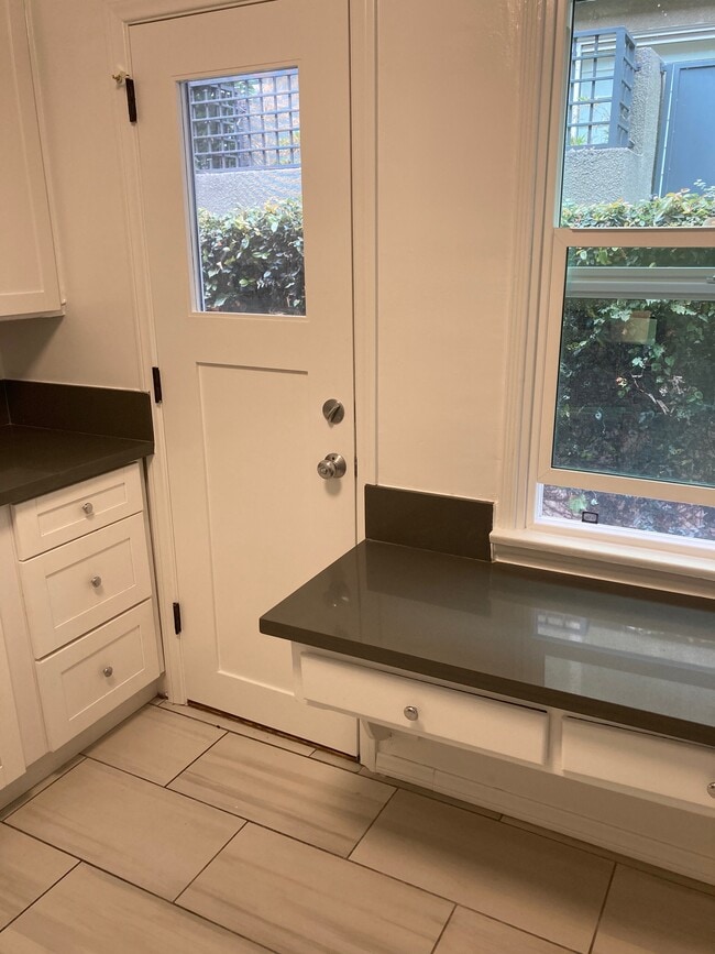 Backdoor in kitchen - 10662 Wilkins Ave