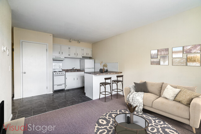 Living Room and Kitchen - 18 Fairfield Ave