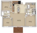 3 Bed 2 Bath