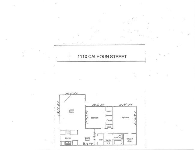 Building Photo - 1110 Calhoun St